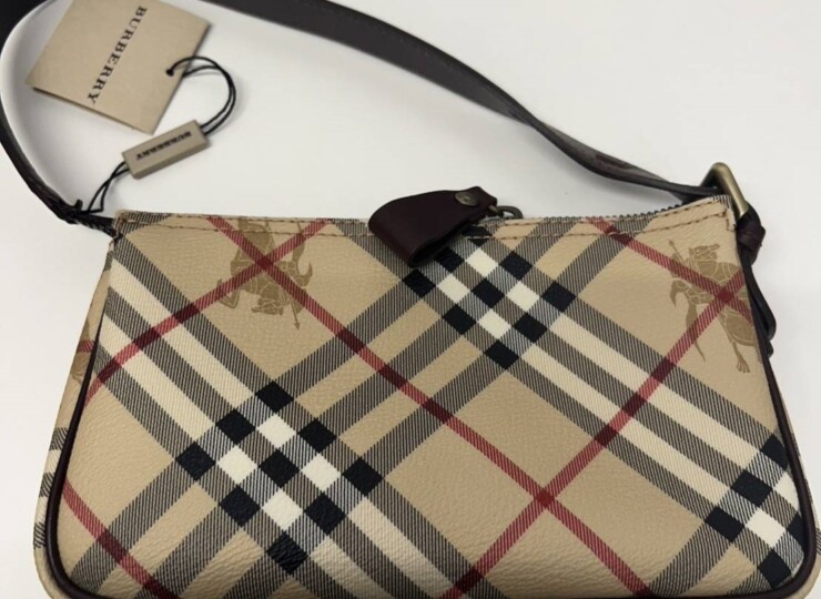 Burberry　バーバリー　ハウスチェック　ミニバッグ