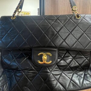 CHANEL　シャネル　デカマトラッセ　チェーンショルダーバッグ