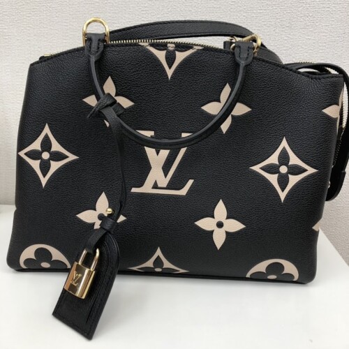 LOUIS VUITTON　ルイヴィトン　バイカラー　アンプラント　プティ・パレPM　ハンドバッグ