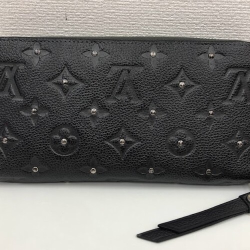 LOUIS VUITTON　ルイヴィトン　モノグラム・アンプラント　M61442　プラティーヌ　ジッピー・ウォレット　長財布