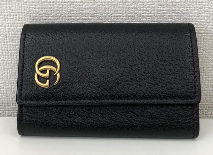 GUCCI　グッチ　GGマーモント　6連キーケース